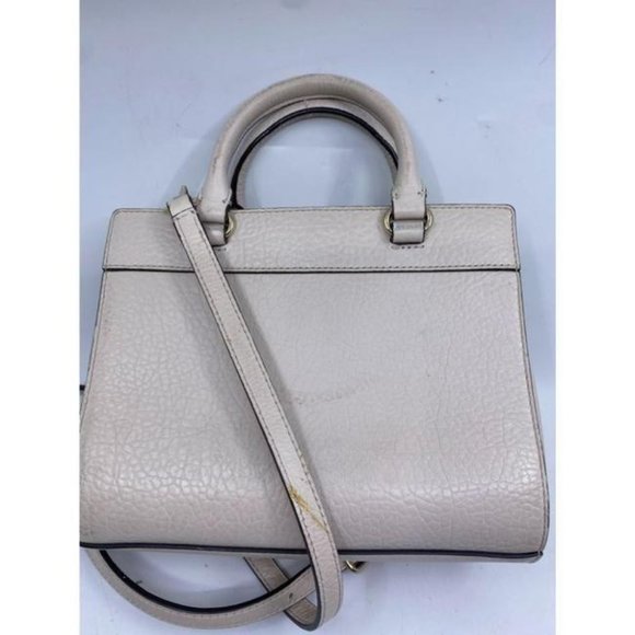 kate spade medium handbag w strap white leather cr - Picture 3 of 12